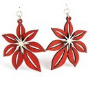  Poinsettia Earrings