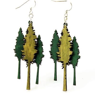 Redwood Tree Earrings