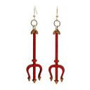  Devil's Pitchfork Earrings
