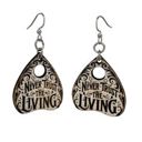  Ouija Planchette Earrings