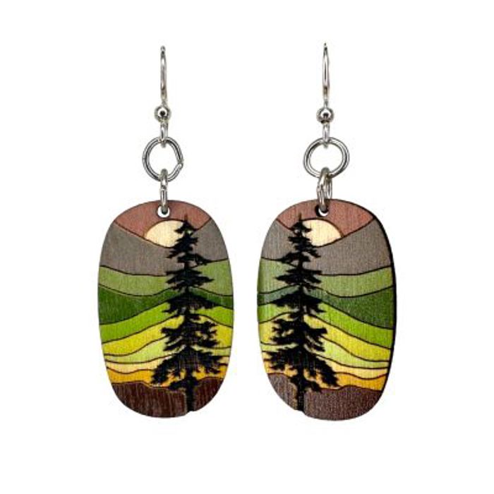 Lone Pine Blossom Earrings
