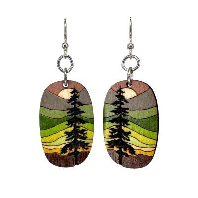 Lone Pine Blossom Earrings