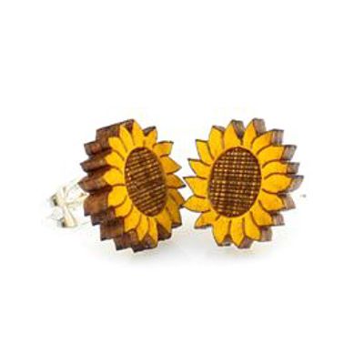 Sunflower Stud Earrings