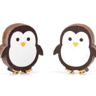 Penguin Stud Earrings