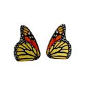  Monarch Butterfly Stud Earrings