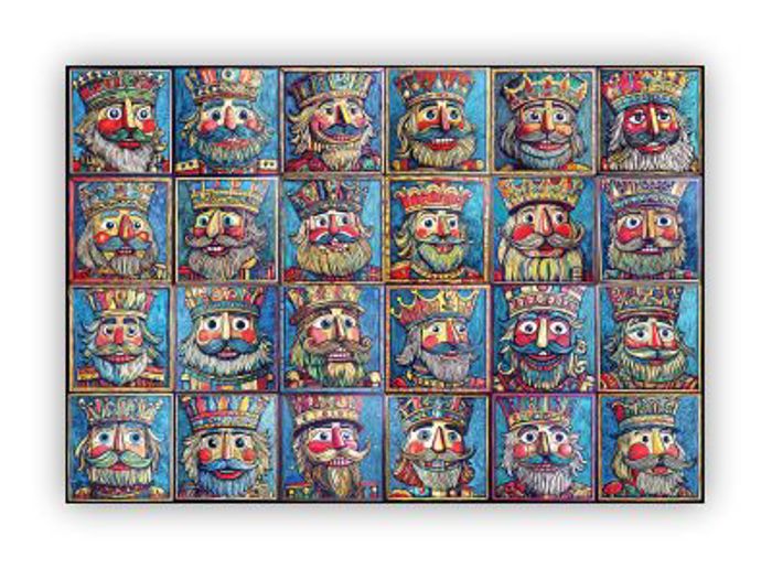 Bunch of Nutcrackers Wood Puzzle 160 PCS
