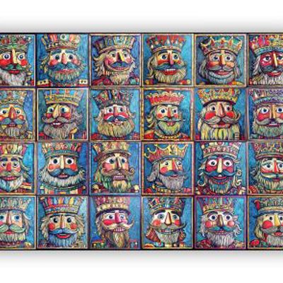 Bunch of Nutcrackers Wood Puzzle 160 PCS