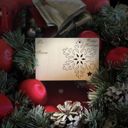  Color me Star Snowflake Holiday Card with Pop Out Ornament