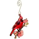 Cardinal on Cherry Blossom Ornament