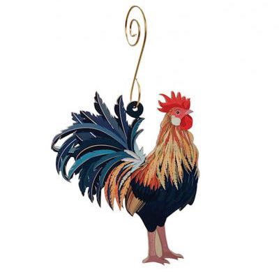 Rooster Ornament