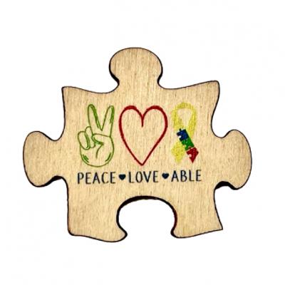 Peace, Love, Able Magnet