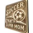  Soccer Super Mom Magnet