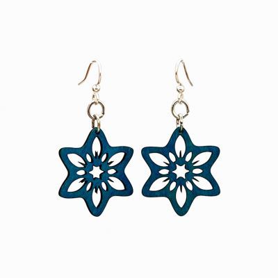 Snowflake Flower Earrings