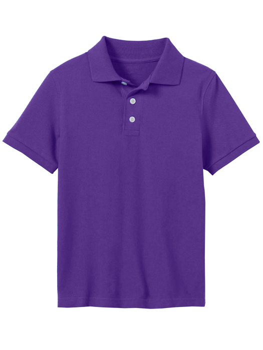 Galaxy by Harvic Boys School Uniform Polo (Little Boys & Big Boys)