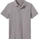Heather Gray 8 Galaxy by Harvic Boys School Uniform Polo (Little Boys & Big Boys)