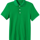 Kelly Green 7 Galaxy by Harvic Boys School Uniform Polo (Little Boys & Big Boys)