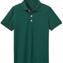 Hunter Green 12 Galaxy by Harvic Boys School Uniform Polo (Little Boys & Big Boys)