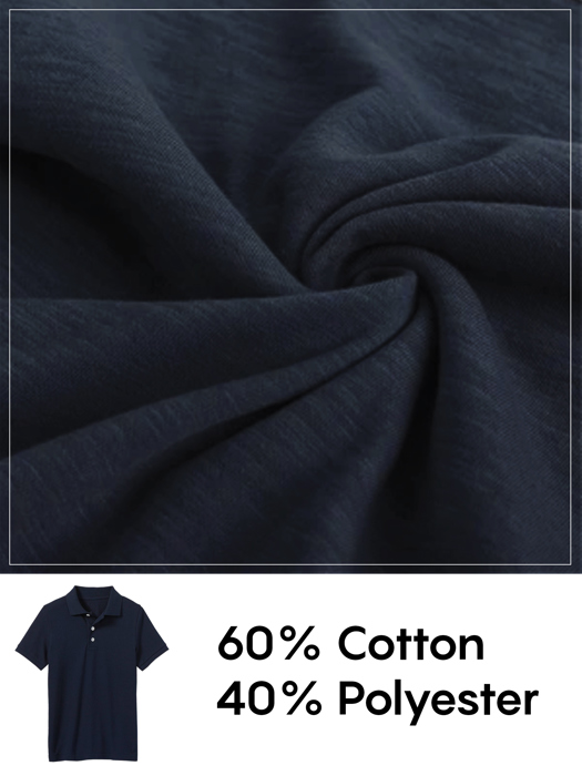 Galaxy by Harvic Boys School Uniform Polo (Little Boys & Big Boys)