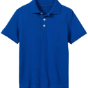 Royal Blue 8 Galaxy by Harvic Boys School Uniform Polo (Little Boys & Big Boys)