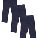 Navy & Navy & Navy 8 Boy's 3-Pack Super Stretch Slim Fit Chino Pants (Size 4-20)