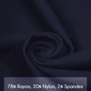 Navy 4 Boy's Stretch Slim Fit School Uniform Chino Pants