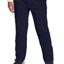 Navy 8 Boy's Stretch Slim Fit School Uniform Chino Pants