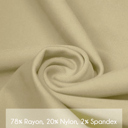 Khaki 6 Boy's Stretch Slim Fit School Uniform Chino Pants