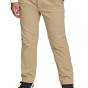Khaki 10 Boy's Stretch Slim Fit School Uniform Chino Pants