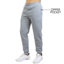 Grey & Navy & Charcoal XL 3-Pack Mens Slim Fit Fleece Jogger Sweatpants (S-3XL)