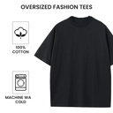 Olive XL Men's Oversized Heavyweight Cotton Crew Neck Short Sleeve Tshirts Loose Fit Tops (S-3XL)