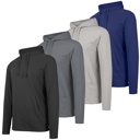 Navy & Navy & Navy Medium 3-Pack Men's Cotton Lightweight Casual Pullover Drawstring Hoodie With Pocket