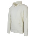 Natural Small Men's Waffle Knit Thermal Pullover Hoodie (S-3XL)