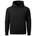 Black Medium Men’s Heavyweight Soft Fleece Cotton Blend Pullover Hoodie & Sweatpants Jogging Set (S-2XL)