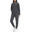  Women's 2-Piece Fashion Sweater & Jogger Polar Fleece Matching Set