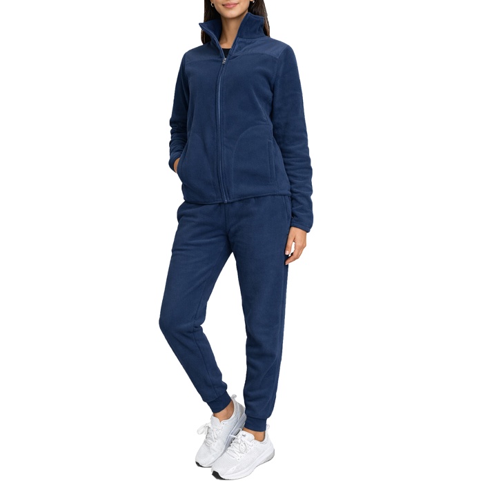 Women's 2-Piece Fashion Sweater & Jogger Polar Fleece Matching Set