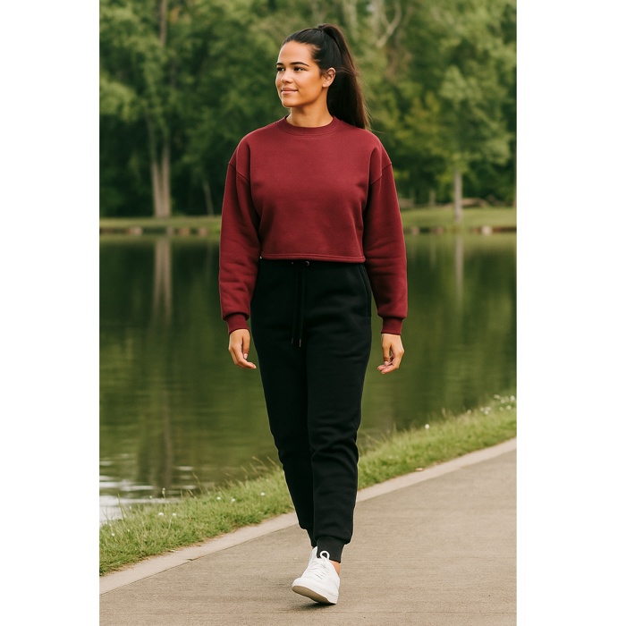 3-Pack Women's Loose Fit Fleece Jogger Sweatpants (S-3XL)