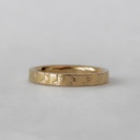  Music Note Hand Stamped Stainless Steel Stackable Ring