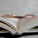  Bookish Theme Bangle Cuff