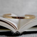  Bookish Theme Bangle Cuff