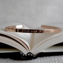  Bookish Theme Bangle Cuff