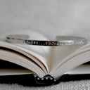  Bookish Theme Bangle Cuff