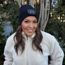  Reflective & Reversible LED Knit Beanie - Black