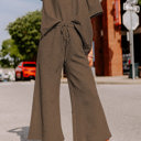 Medium Manhattan Texted Pants Set