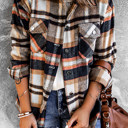 Small Jane Plaid Button Down Shacket