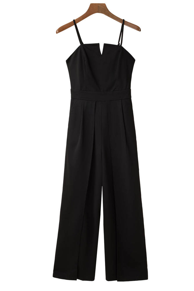 New York Slit Leg Jumpsuit