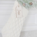  Personalized Wooden Name Stocking Tags