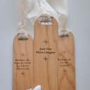  4 Piece Wood Bookmark Set