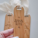  4 Piece Wood Bookmark Set