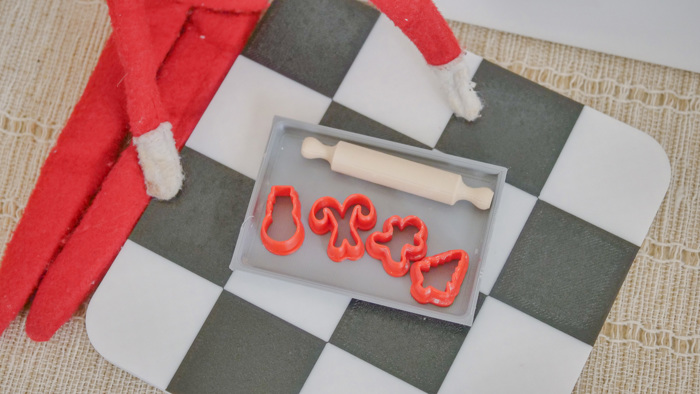 6 PC Elf on the Shelf Baking Prop Kit 