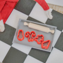  6 PC Elf on the Shelf Baking Prop Kit 